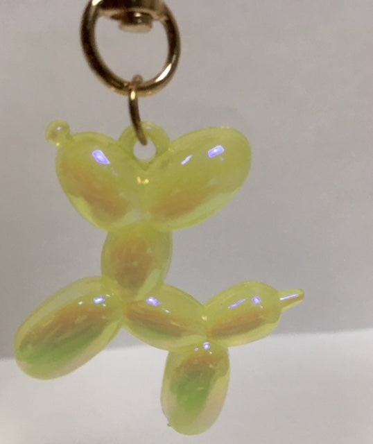 Balloon Dog Keychain - Lemon Slushie