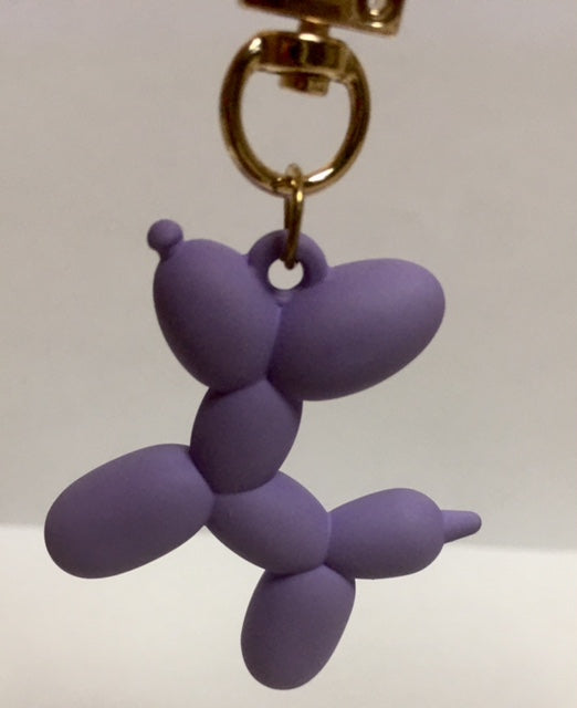 Balloon Dog Keychain - Matte Lavender