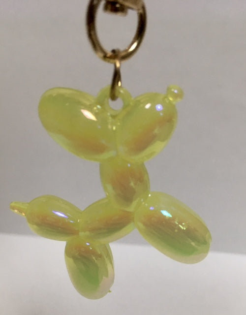 Balloon Dog Keychain - Lemon Slushie