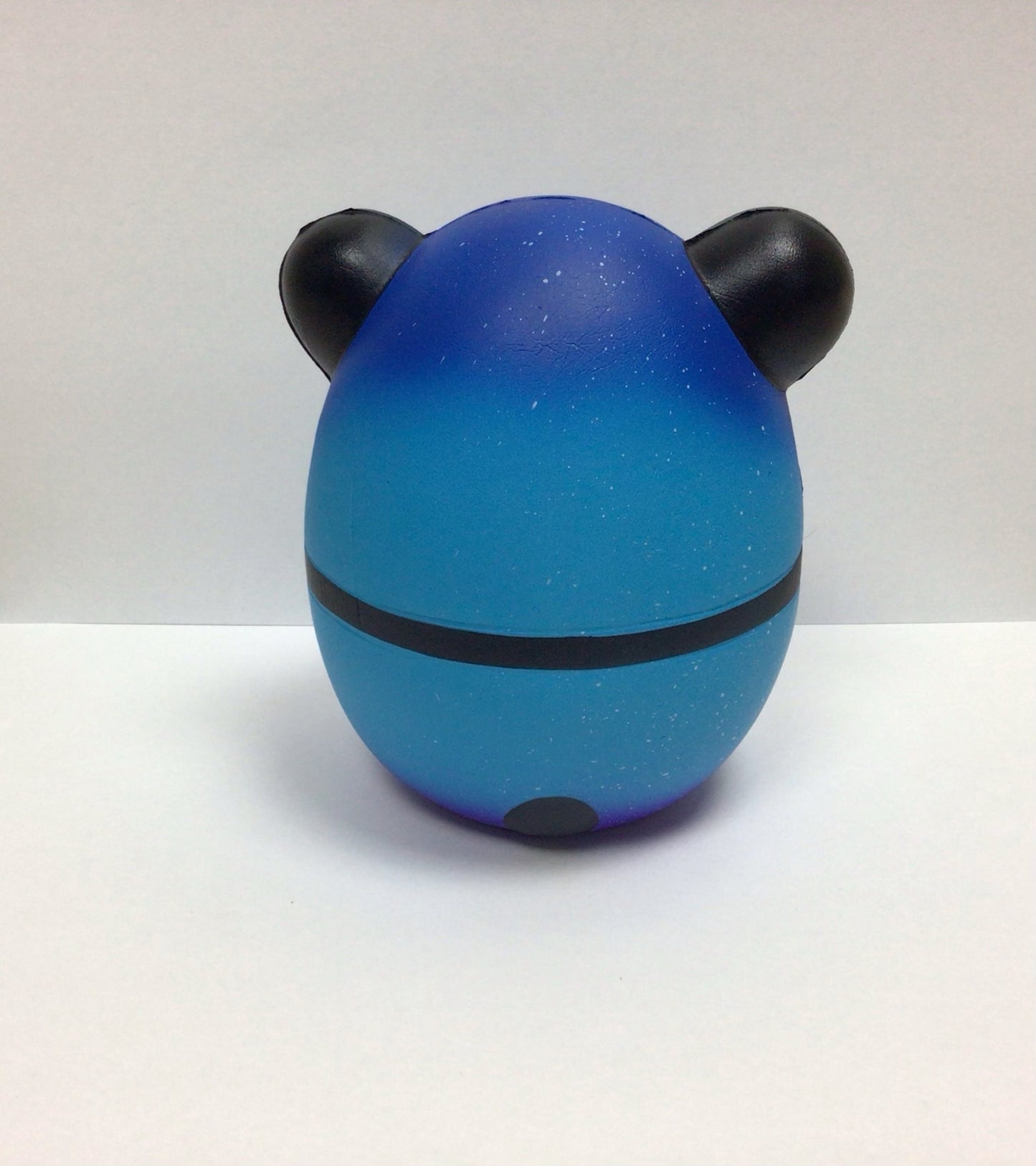 Panda Egg Squishy - Dark Blue Ombre